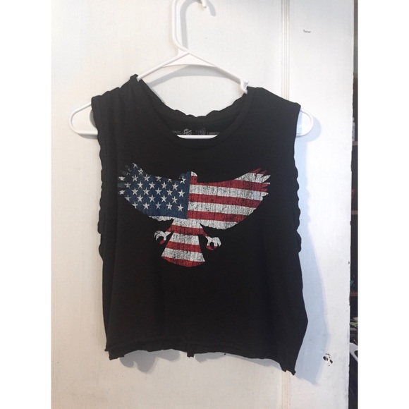 Original Retro Brand Tops - Crop top - Original Retro Brand - Large Original Retro Brand Tops - Crop top - Original Retro Brand - Large